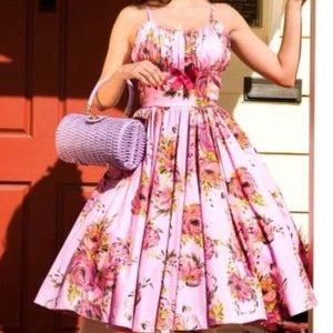 *SOLD*Pinup girl clothing pink Ella